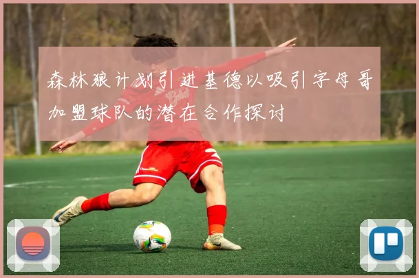 森林狼计划引进基德以吸引字母哥加盟球队的潜在合作探讨